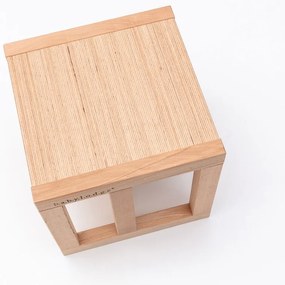 Cubotto 3 σε 1 Premium Καρεκλα Montessori Μπεζ 32x32x32cm