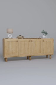 Stewehome Μποέμ σειρά κονσόλα Πολύχρωμο 180x40x75 cm