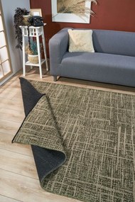 Stewehome Διακοσμητικό χαλί από γιούτα με μοντέρνο σχέδιο 120x150x6 cm