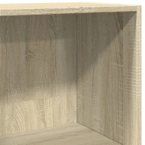 vidaXL Βιβλιοθήκη Sonoma Δρυς 40x30x189 εκ. από Επεξεργασμένο Ξύλο