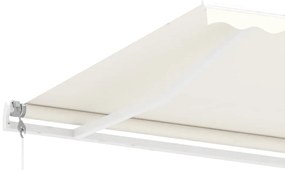 vidaXL Τέντα Αυτόματη Ανεξάρτητη Κρεμ 300 x 250 εκ.