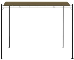 vidaXL Κιόσκι Σκίασης Taupe 3 x 2,4 μ. 180 γρ./μ²