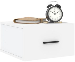 vidaXL Κομοδίνα Επιτοίχια 2 τεμ. Λευκά 35x35x20 εκ.