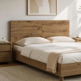 vidaXL Κεφαλάρι Τοίχου HAARLEM Artisan Δρυς Επεξεργασμένο Ξύλο