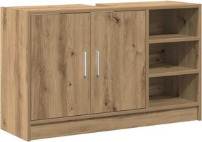 vidaXL Ντουλάπι Μπάνιου Artisan Oak 90 x 29 x 55 εκ.