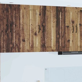 Ντουλάπα Κουζίνας με ράφι Παλιό ξύλο 60 x 31 x 80 εκ.