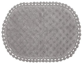 Ταπέτο Μπάνιου Touch Grey Nef-Nef 55X85 100% Cotton