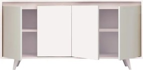 Κονσόλα σαλονιού 140x40x85 cm - Μπεζ 85 x 130