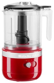 Πολυκόπτης Multi  KitchenAid 5KFCB519EER, 12 V, 1,18 L, 3500 rpm/min, 2 ταχύτητες + Pulse, BPA Free, κόκκινο