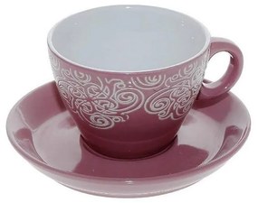 Φλυτζάνι Καπουτσίνο Vienna Hun121K6 Pink Espiel Ceramic