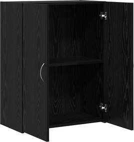vidaXL Γραφείο Ντουλάπι Μαύρη Δρυς 70 x 32 x 77.5 εκ