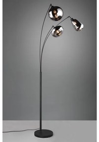 Επιδαπέδιο Φωτιστικό 3xΕ14 Μαύρο-Ασημί Lumina 417000332 Trio Lighting-417000332-Μαύρο-Ασημί 417000332