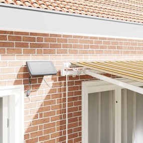 vidaXL Αναδιπλούμενη τέντα Πολύχρωμο 350 x 250 εκ Ύφασμα και αλουμίνιο