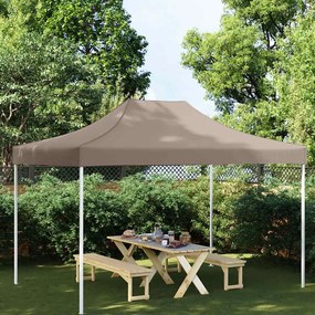 vidaXL Κάλυμμα Τέντας Εκδηλώσεων Taupe 4 x 3 μ. 270 γρ/μ²