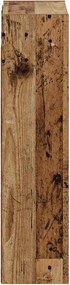 vidaXL Ντουλάπι Μπάνιου Παλαιωμένο ξύλο 35 x 20 x 81 cm