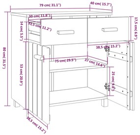 ΝΤΟΥΛΑΠΙ ΑΠΟΘΗΚΕΥΣΗΣ ΑΝΟΙΧΤΟ ΓΚΡΙ 79X40X80 ΕΚ ΜΑΣΙΦ ΞΥΛΟ ΠΕΥΚΟΥ 340439