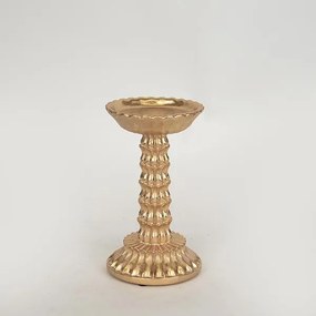 ΚΗΡΟΠΗΓΙΟ, ΠΟΛΥΡΕΣΙΝ, ΝΟΥΦΑΡΟ, ΧΡΥΣΟ, 10.5x10.7x18CM (Συσκευασία 2 τεμαχίων)
