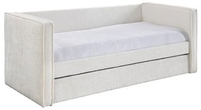 Liberta CALMO ΚΑΝΑΠΕΣ ΚΡΕΒΑΤΙ (ΓΙΑ ΣΤΡΩΜΑ 90x195cm) CREAM 222x99xH84,2cm 222x99xH84,2cm 09-2035