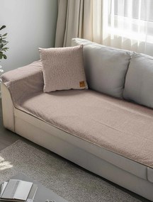 Μεμονωμένο ανάγλυφο κάλυμμα REGALIA BEIGE Μεμονωμένο ανάγλυφο κάλυμμα για καναπέ γωνία 300 x 90 εκ.