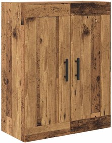 vidaXL Highboard 2 pcs Παλιό ξύλο 69,5 x 34 x 180 εκ.