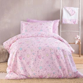 Κουβερλί Μονό (Σετ 160x240) Rythmos Symbol Pop Hearts
