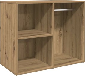 vidaXL Ντουλάπι ντύσιμο Artisan δρυς 80x40x65 cm Κατασκευασμένο ξύλο