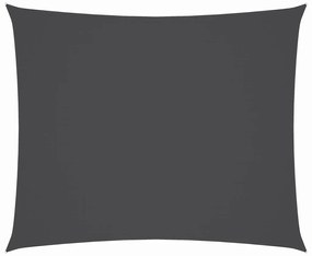 vidaXL Πανί Σκίασης Ορθογώνιο Ανθρακί 3 x 4 μ. από Ύφασμα Oxford