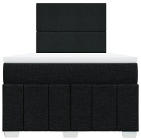 ΚΡΕΒΑΤΙ BOXSPRING ΜΕ ΣΤΡΩΜΑ ΜΑΥΡΟ 120X190 ΕΚ. ΥΦΑΣΜΑΤΙΝΟ 3293902