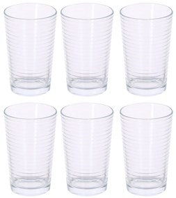 Ποτήρια Ποτού 220ml Γυάλινα 6Τμχ ALPINA