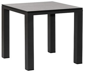 Τραπέζι Ariel Rock 02-00-1503 39x39x45cm Anthracite