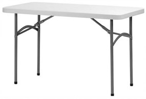 Τραπέζι Catering-Συνεδρίου Lubeck 01-01-936 Πτυσσόμενο 122x61x74cm White