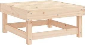 vidaXL Υποπόδιο Κήπου από Μασίφ Ξύλο Πεύκου