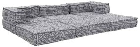 vidaXL Μαξιλάρι 3 pcs Ανοιχτό γκρι 70 x 70 x 54 εκ Πολυεστέρας