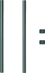 vidaXL Στύλος Περιφράξεων 2 pcs Πράσινο 100 cm