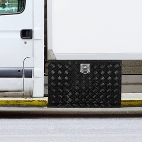 VEVOR Underbody Aluminum Truck Tool Box 36&quot; x 24&quot; x 24&quot; Trailer RV Tool Storage