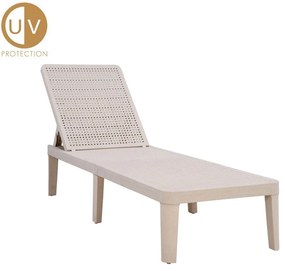 Ξαπλώστρα Seagull 22-0295 191x55x29cm Terrazzo