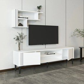 TV Unit Snow Set - White White