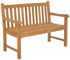 Καναπές Nat pakoworld teak ξύλο σε φυσική απόχρωση 120x57x96εκ