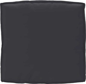 vidaXL Μαξιλάρι Μαύρο 80 x 80 x 12 cm Ύφασμα Όξφορντ