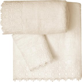 Μπουρνούζι με Δανδέλα Νο4 Εκρού Viopros