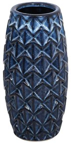 Βάζο 023-124-122 12x23cm Blue Ceramic