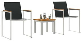 vidaXL Σετ Εξωτερικής Τραπέζης 3 pcs Μασίφ ξύλο ακακίας