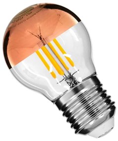 Λαμπτήρας Led Filament 99110 G45 E27 4W 420lm Dimmable Clear-Bronze GloboStar 4W