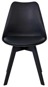 Καρέκλα Martin II PP Μαύρο Συσκ.2τμχ (Ποδί PP) 49x56x83cm