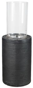 Artekko Fountain Συντριβάνι Τσιμέντο Πολυκαρβονικό Μαύρο (49.5x49.5x139.7)cm Artekko D7873CE