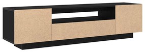 vidaXL Ντουλάπι TV Μαύρο 160 x 35 x 40 εκ. Επεξεργασμένο ξύλο