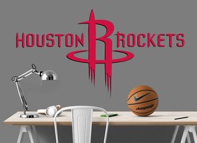 Αυτοκόλλητο τοίχου NBA Houston Rockets SP64 30cm