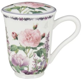 Κούπα 300ml Με Καπάκι Oriana Ferelli Romantic Touch 19-554