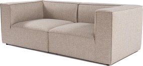 Διθέσιος Καναπές Μπεζ της ’μμου SORA 95x190x65