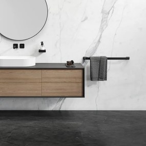 Geesa Shift 9907 Black Matt - Πετσετοκρεμαστρα
